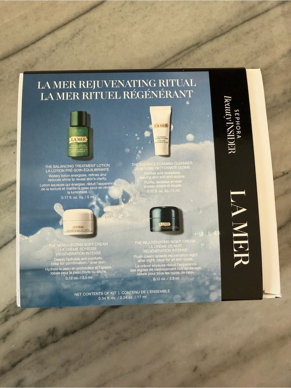 La Mer Skincare mini set